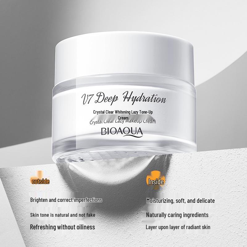 BIOAQUA Tone-Up Cream: Lightweight, Breathable, Natural Brightening Concealer (v7)