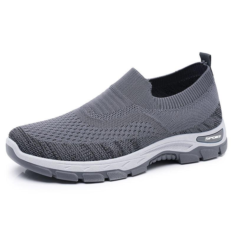 Fashion New Men's Dad Knitted Casual Shoes for Spring/Summer 2025, Lightweight, Soft soled, Breathable Mesh Shoes sneakers for men