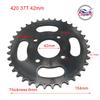 420 428 520 25T 30T 32T 33T 37T 39T 40T 48T Rear Sprocket For  ATV Quad Dirt Pit Pocket Bike Chopper