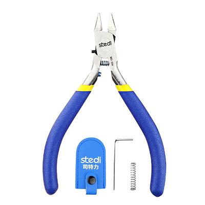 Stedi Thin Blade Plastic for Plastic Model and Gunpla Nippers, Ultra-Thin, Single-Edged, Making, DIY, (Blue)
