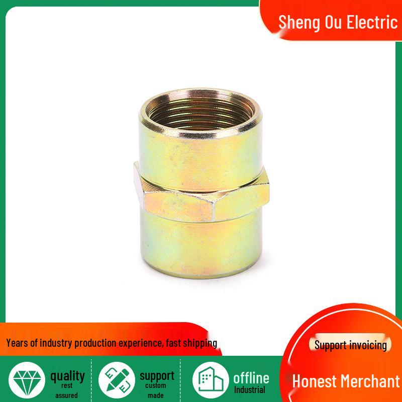 Explosion-Proof Carbon Steel Hydraulic Union with Double Internal Threads -