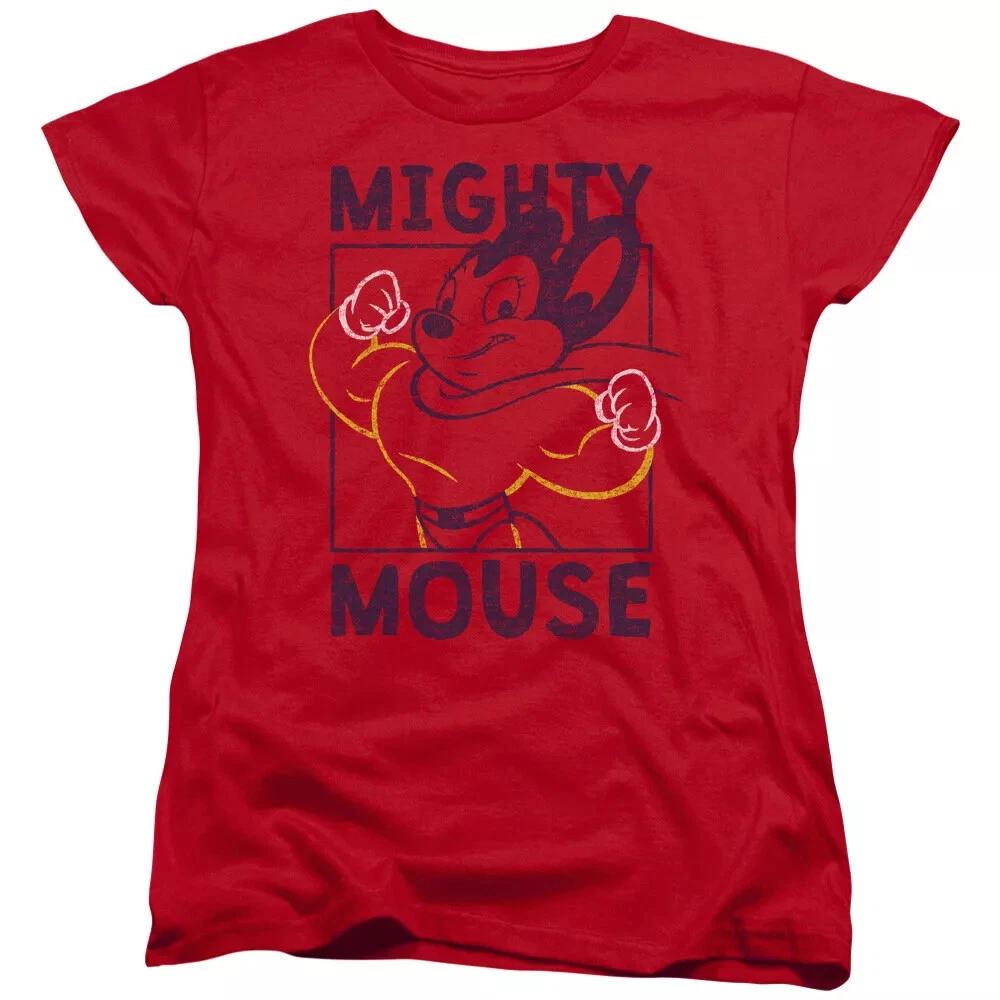 Mighty Mouse  Break The Box  Women s T-Shirt S