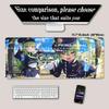 HD Printing Blue Archive Mousepad Highlander Railroad School Nozomi Hikari Anime Girl Mouse Pad Keyboard Non-slip Base Desk Mat