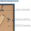 8x10 Picture Frame with 6x8 Mat, Display 6x8 with Mat or 8x10 Without Mat, Wood 8 by 10 Photo Frame, 8 x 10 Frame for Wall Hanging and Tabletop
