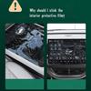Para Alfa Romeo Giulia 2015-2023 Película Protectora de TPU Navegación GPS del Coche Palanca de Cambios Pantalla Antirayaduras Película Accesorios