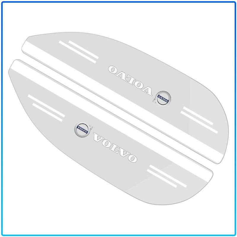 2PCS Car Transparent Car Rearview Mirror Rain Eyebrow Visor Cover For Volvo XC60 XC90 S60 S80 S40 V40 V60 V70 V50 XC70
