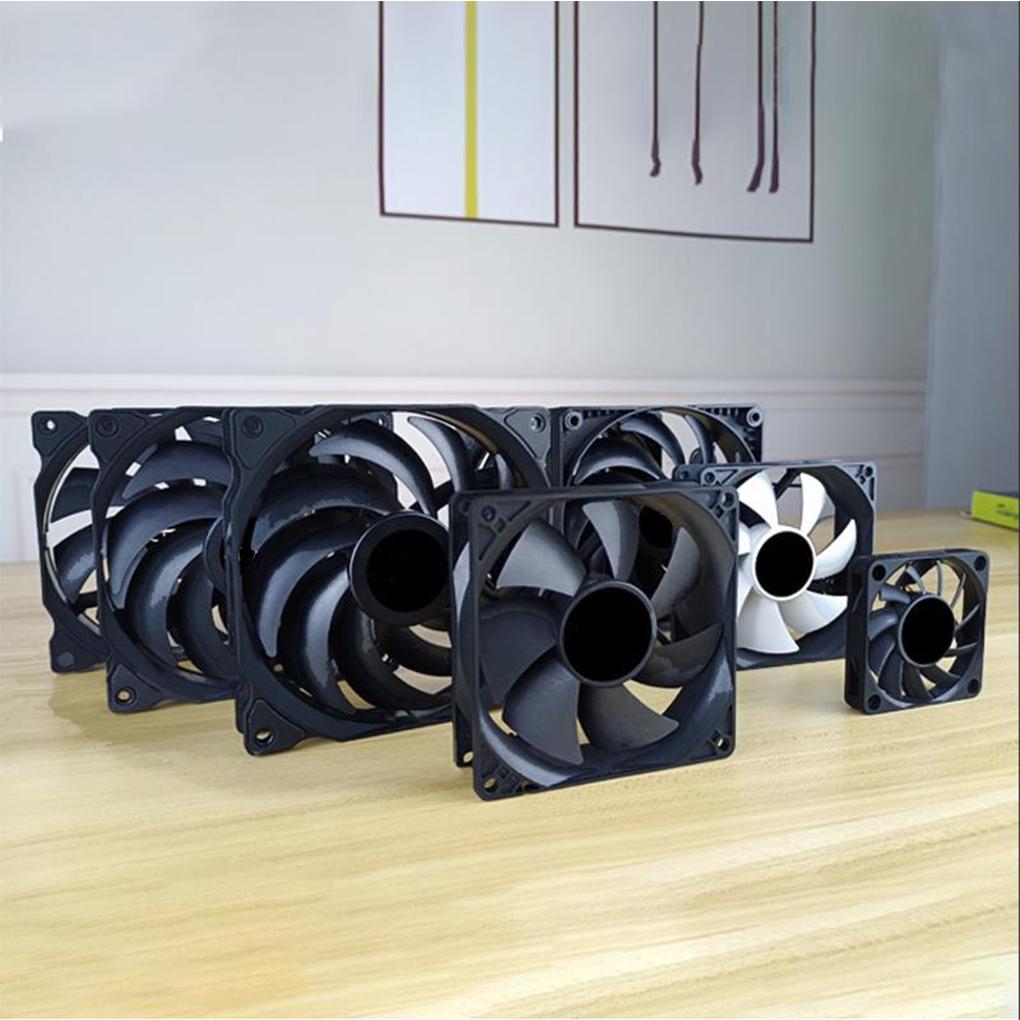 80mm CPU Cooler Computer Case Fan Desktop PC Mute Air Cooling High Speed Radiator Heats Dissipation Heatsink Accessories