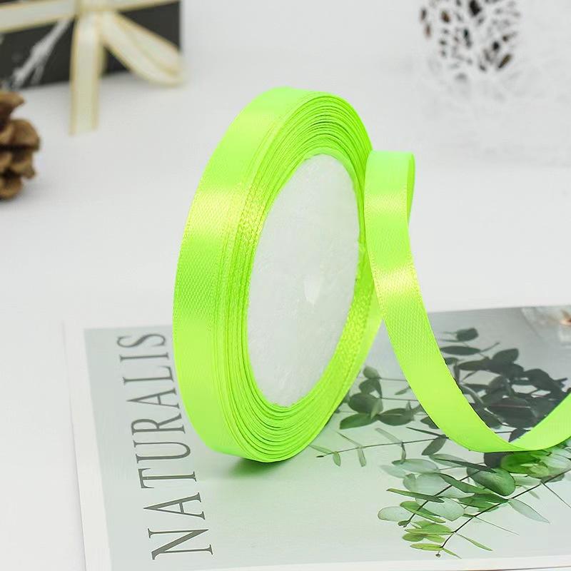 1Cm Ribbon Gift Wrapping Ribbon Cake Baking Ribbon Wedding Bow Accessories Ribbon