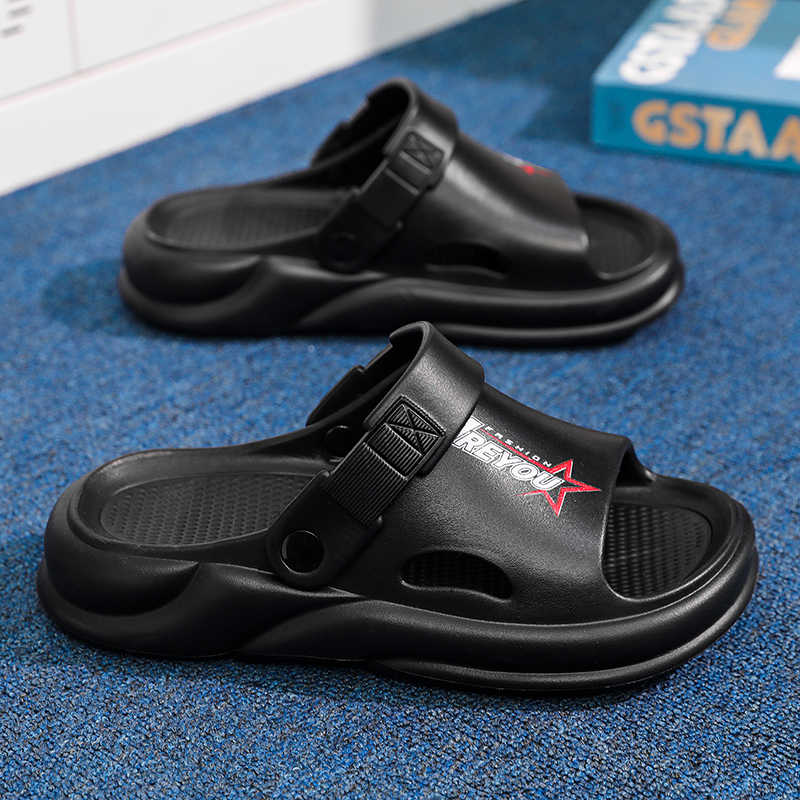 Fashion Demi-season Room Sports Sandals Man Shoes 33 Size Non-slip Bath Slippers Sneakers Specials Super Sale Tenks Top Quality