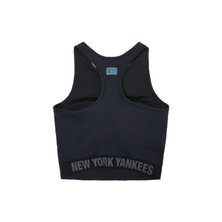 MLB New York Yankees Letter Sports Vest Women tops Black 3FTKIA023-50BKS