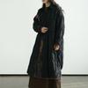 Johnature Women Vintage Jackets Turn-down Collar Long Sleeve Spring Coats Button Solid Color Female Jackets