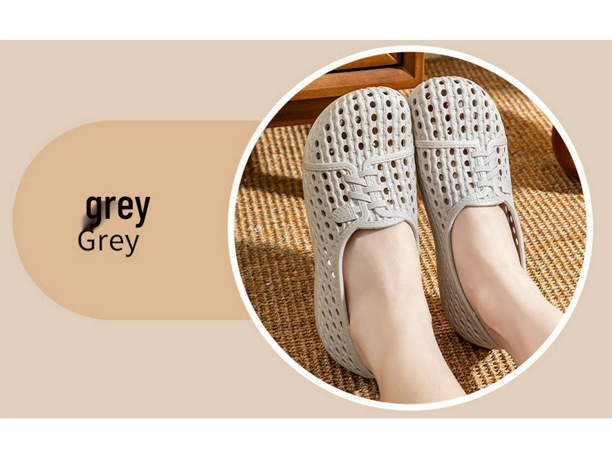 Women's Non-Slip Breathable Sandals - Comfortable Nurse, Work & Beach Shoes with Soft Soles.