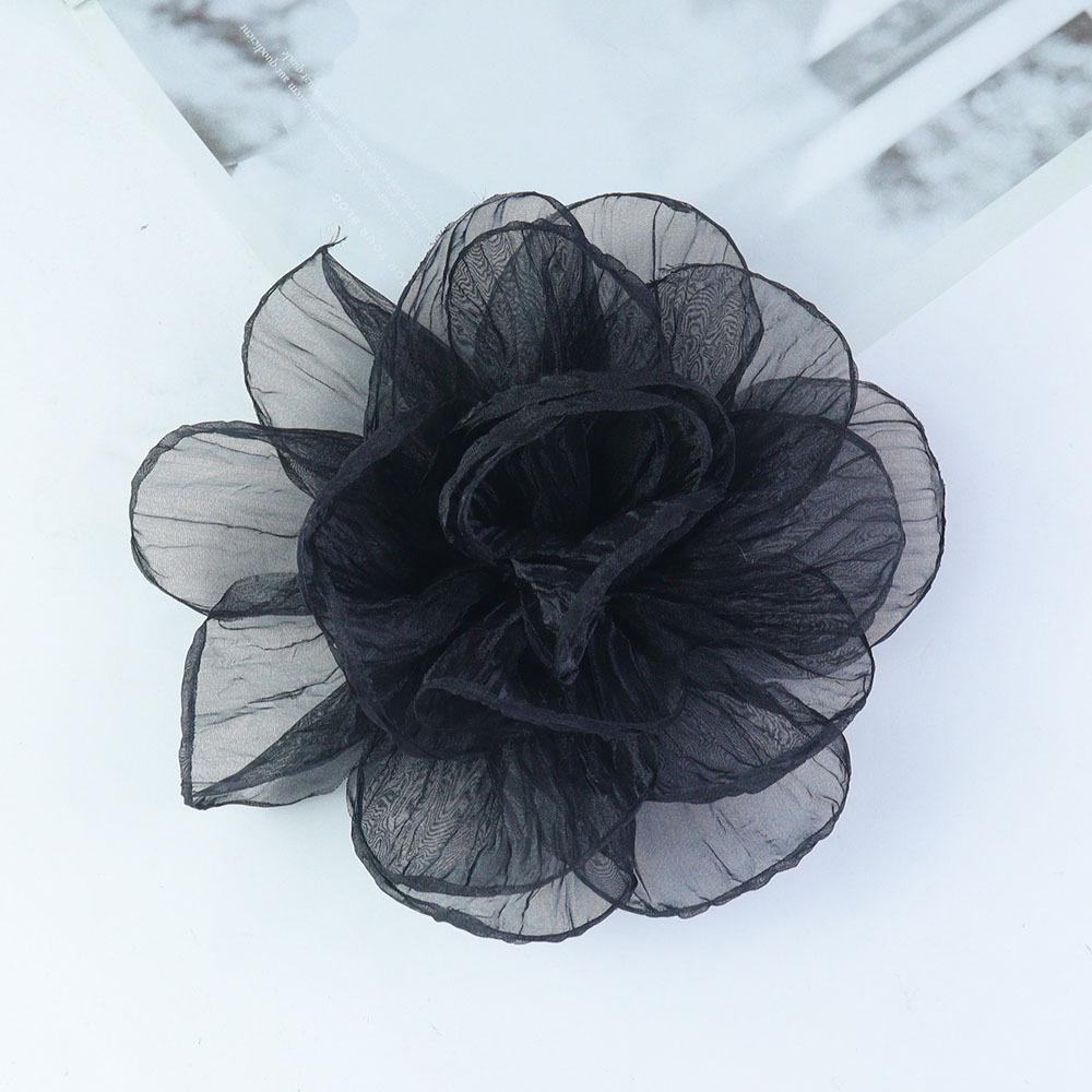 20cm Vílí Nadrozměrná Příze Květina Látková Květina Brož Dámské Šperky Dárkové Doplňky Špendlík Šaty Květinový Corsage