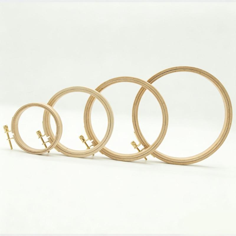 Wood Craft Hoop Ideal For Crosses Stitching Sewing And Punch Needle Embroidery Works