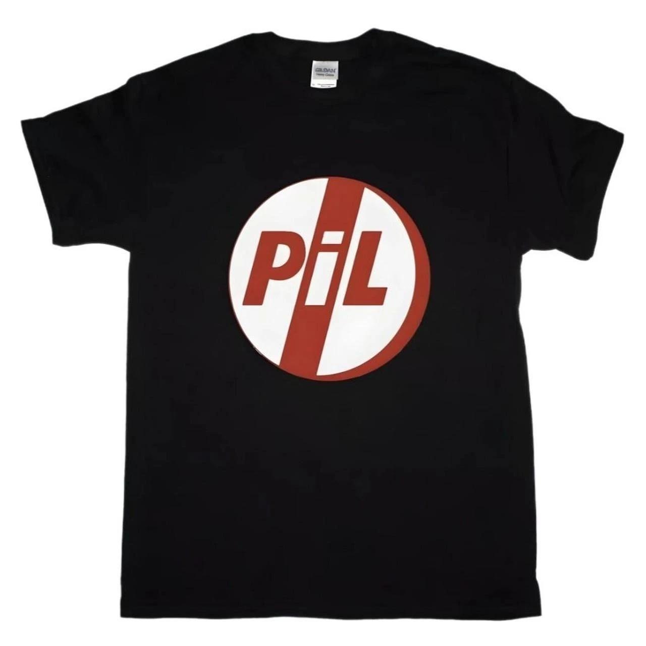 Public Image Ltd Pil Logo Punk Rock Skater Alternative Gothic Occult Emo T-Shirt 2XL