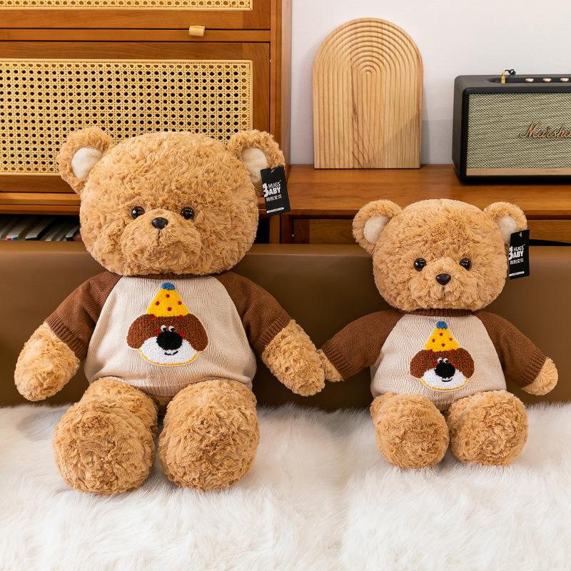 Cross-Border Sweater Teddy Bear Plush Toy – Children’s Gift