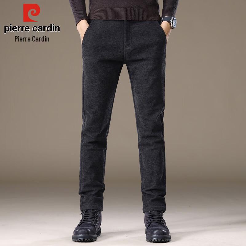 Pierre Cardin Herren Verdickte Wollmischung Business Casual Hose