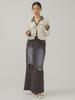 Skirt Sweat SK CHARCOAL 0 [Ray Beams] Damage Women's