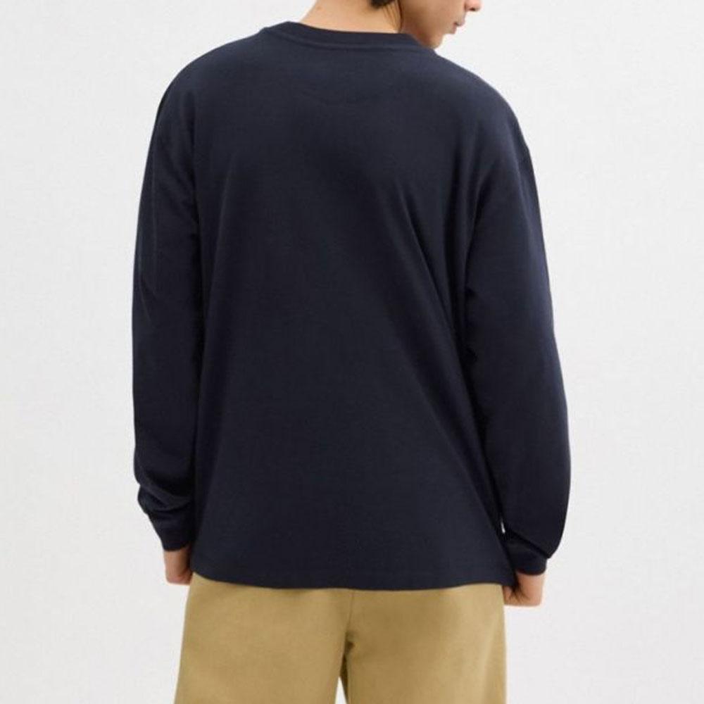 COACH SS25 T Shirt Unisex Marine Blue CZ074-B5H
