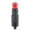 12V-24V Car Cigarette Lighter Power Connection Cigaret Socket Adaptor Male Plug