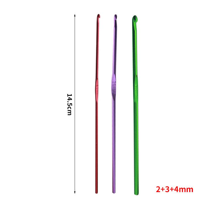 Farbenfrohes Strick- & Häkelwerkzeug-Set: 22-teiliges Stricknadelset & Lederetui mit kostenlosem Versand