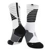 Professional Actual Combat Basketball Socks Men'S Medium Tube Thickened Towel Bottom Elite Running Socks Sweat-Absorbing Breathable Sports Socks Men