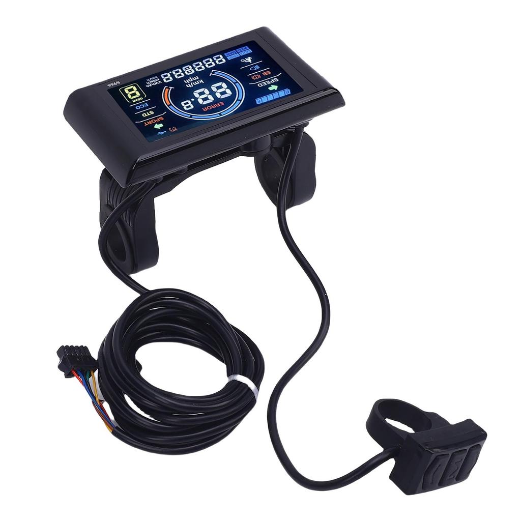 Écran LCD de Vélo Électrique Coloré Ordinateur de Cyclisme de Montagne Étanche Compteur Intelligent avec NFC SM