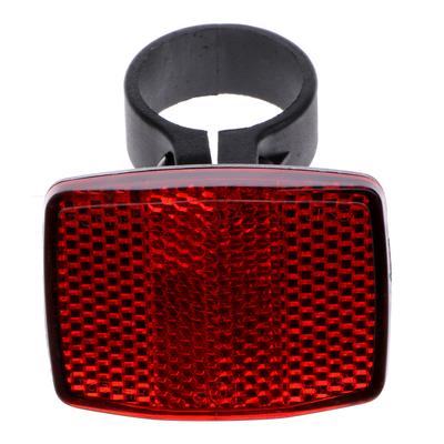 Plastic Bike Handlebar Reflector Waterproof Bicycles Rear Seat Reflective Taillight Plastic Safety Bike Rear Reflector