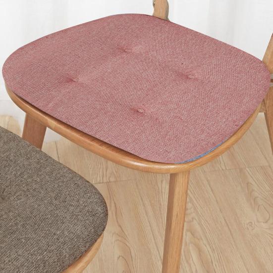 Polštářek na židli s protiskluzovým upevňovacím popruhem Zesílená houbová výplň Měkká elastická kůň