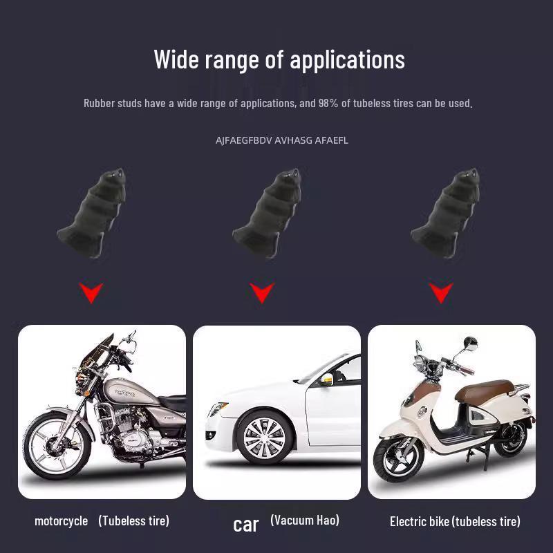 Third Gen Quick-Fix Non-Destructive Tire Repair Nail for Long-Term Use