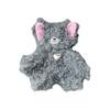 Plush Fun Devon Rex Cat Keychain Whimsical Bag Charm Accessory For Cat Lovers
