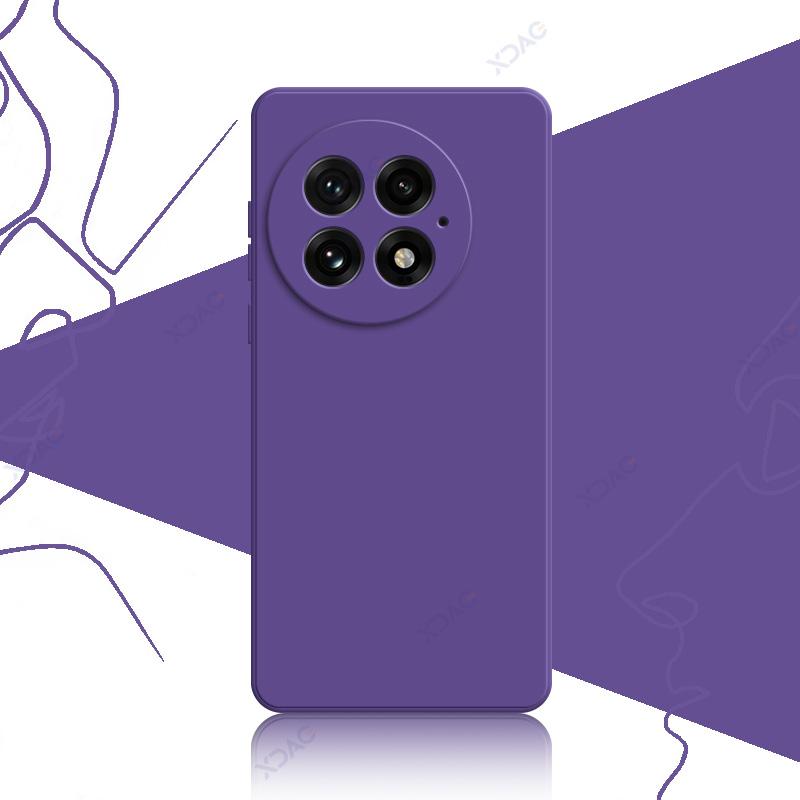 Handyhüllen für OnePlus 13 OnePlus13 5G 6.82" 360 Weiche Luxus Quadratische Flüssigsilikon Rückseite Wasserdichte Taschen