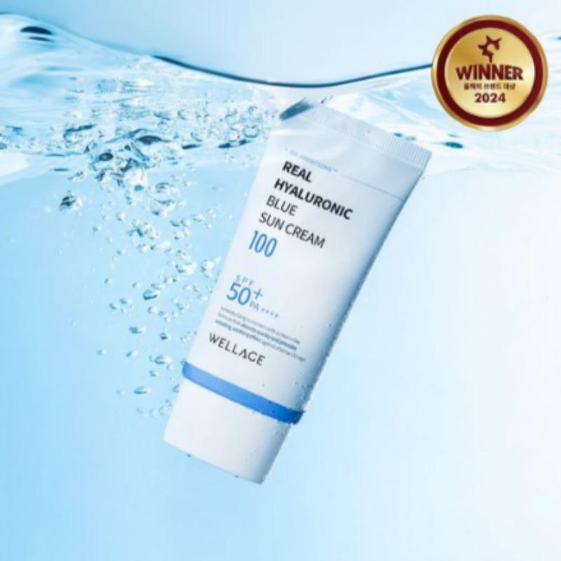 Wellage Real Hyaluronic Blue Sunscreen 50ml