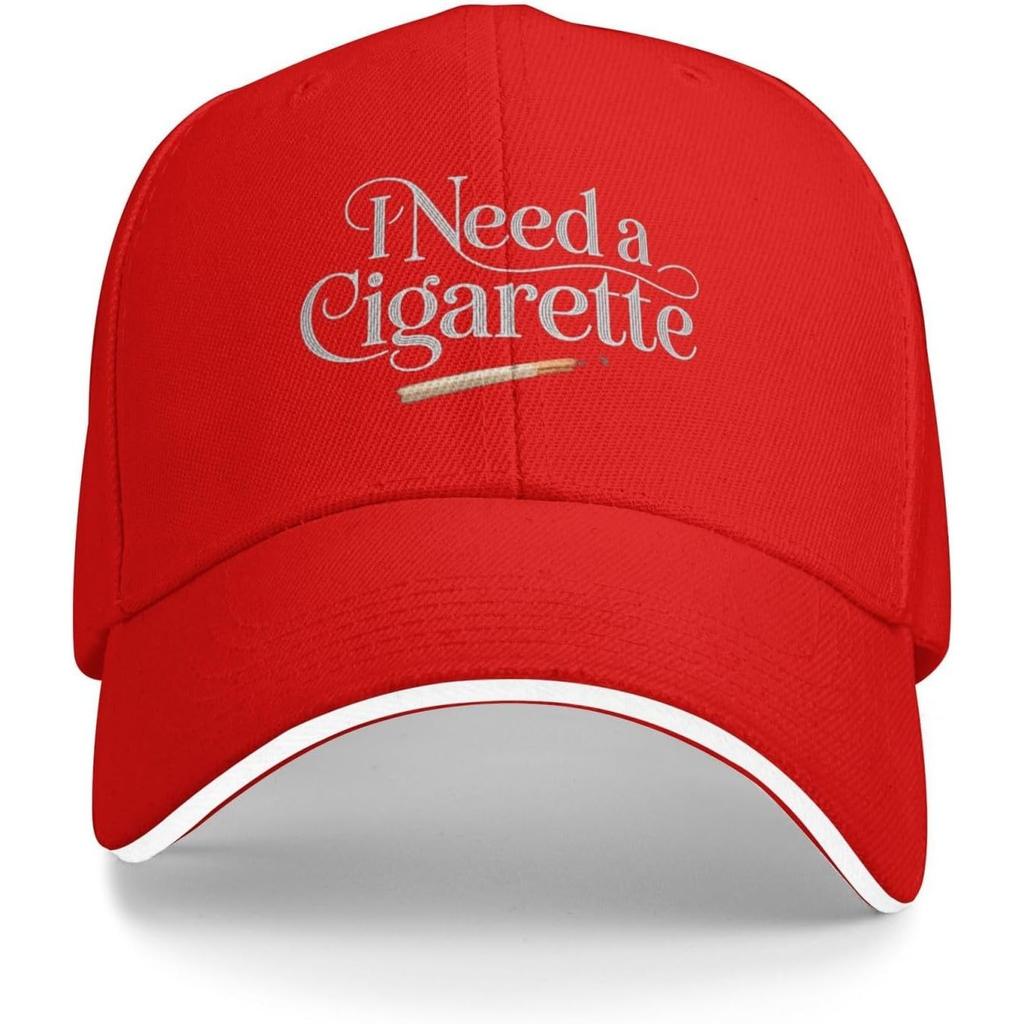 I Need A Cigarette Baseball Cap Funny Adult Unisex Casual Polyester Hat