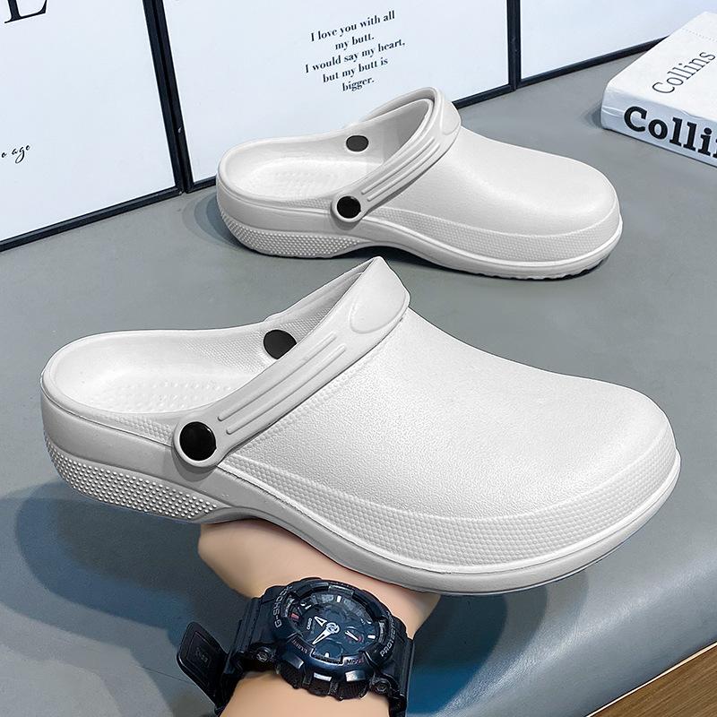 Antislip chirurgische schoenen voor mannelijke en vrouwelijke verpleegkundigen, operatiekamer pantoffels, intensive care kamer rubberen schoenen met neusbescherming, experimentele schoenen kunnen