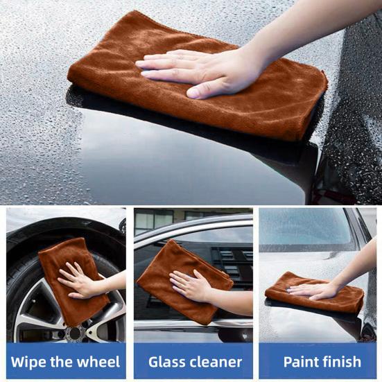 Microfiber Cleaning Towels Water Absorbent Reusable All-Purpose Cleaning Cloth Ultra-Soft Cleaning Wipes
