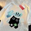 Voice Call Black Cat Style T Shirt Unisex Women Fashion Tshirts Summer Tops Loose Street Hip Hop Oversized T Shirt