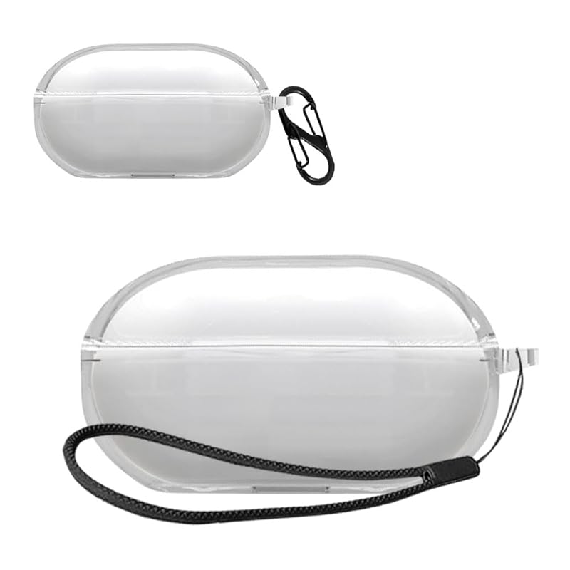 

For ambie AM-TW02 case [HVUYAL] transparent lightweight TPU material Charging compatible Leave it on Equipped with a hook to prevent loss Scratch