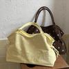 2026 Korean Fashion Polka Dot Large Capacity Ballet Style Tote & Shoulder Bag
