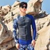 Mens Quick-Dry UV Protection Rash Guard Set Long Sleeve Top Pants Snorkeling Surfing Swimming