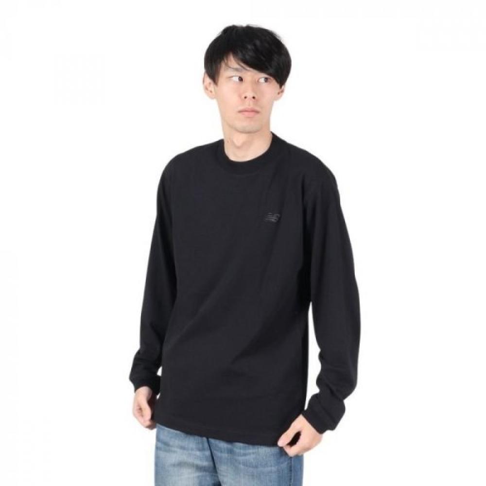 

New Balance Galleria Men S AT Long Sleeve T ShirT mT43523bk New Balance L