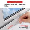 Window Insulation For Winter Weather Sealing Tape Residue Free Clear Window Draft Isolation Sealing Film Tape For Doors Windows