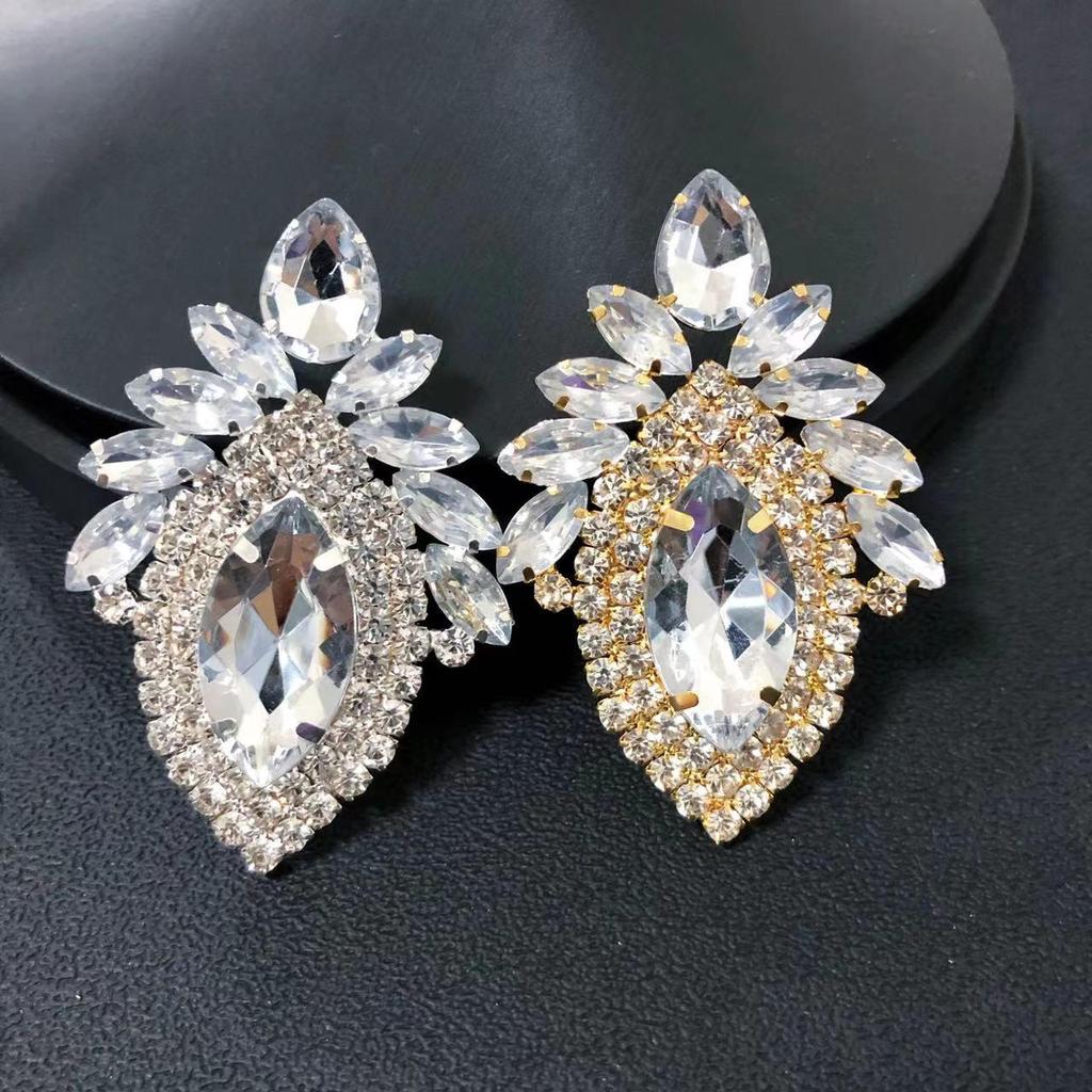 Exquisite Teardrop Rhinestone Ring - Trendy European & American Banquet Party Accessory