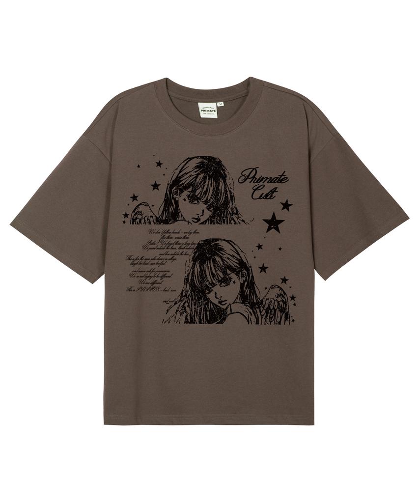 PRIMATE Victoria Oversized Short Sleeve T-Shirt 8 Colors (Type B)