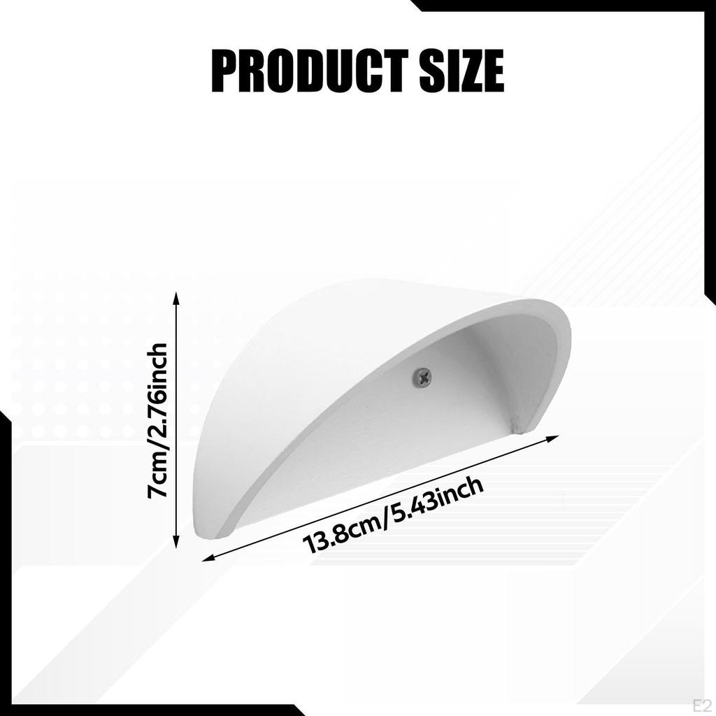 Cowboy Hat Rack Baseball Cap Organizer Multifunction Wall Mount with Screws Storage Display