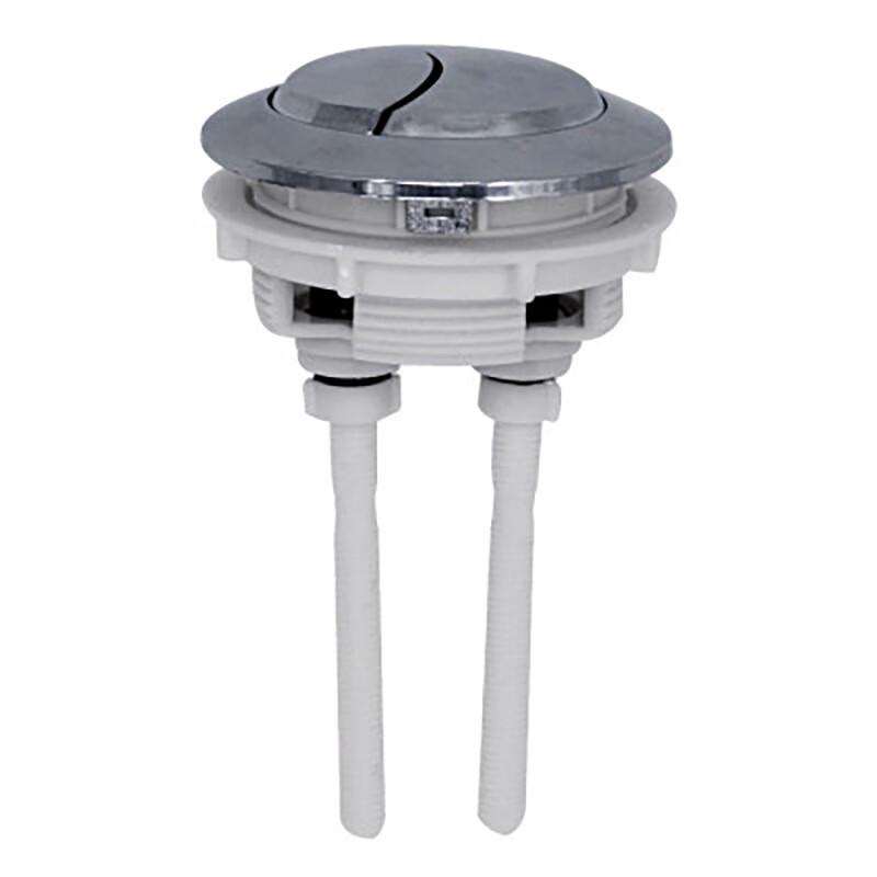 Round Dual Flush Toilet Button Valve