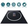 10x10ft Gymnastics Training Mat Anti-Slip Thick BJJ Mat Multi-Functional Training Blankets for Grappling Martial Art Boxing Judo