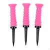 3 Stück Kunststoff Golf Professional Tees 83mm Langlebiges Gummi Zubehör (3 1/4 Zoll)