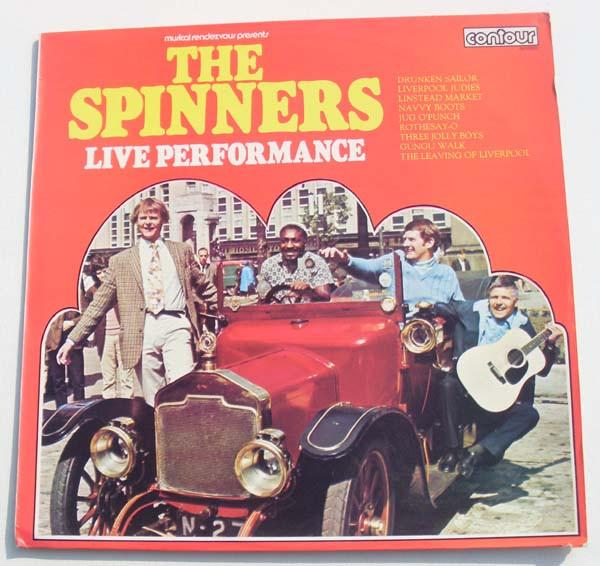 

LP Record SPINNERS Live Performances 6870502 CONTOUR UK Folk Used