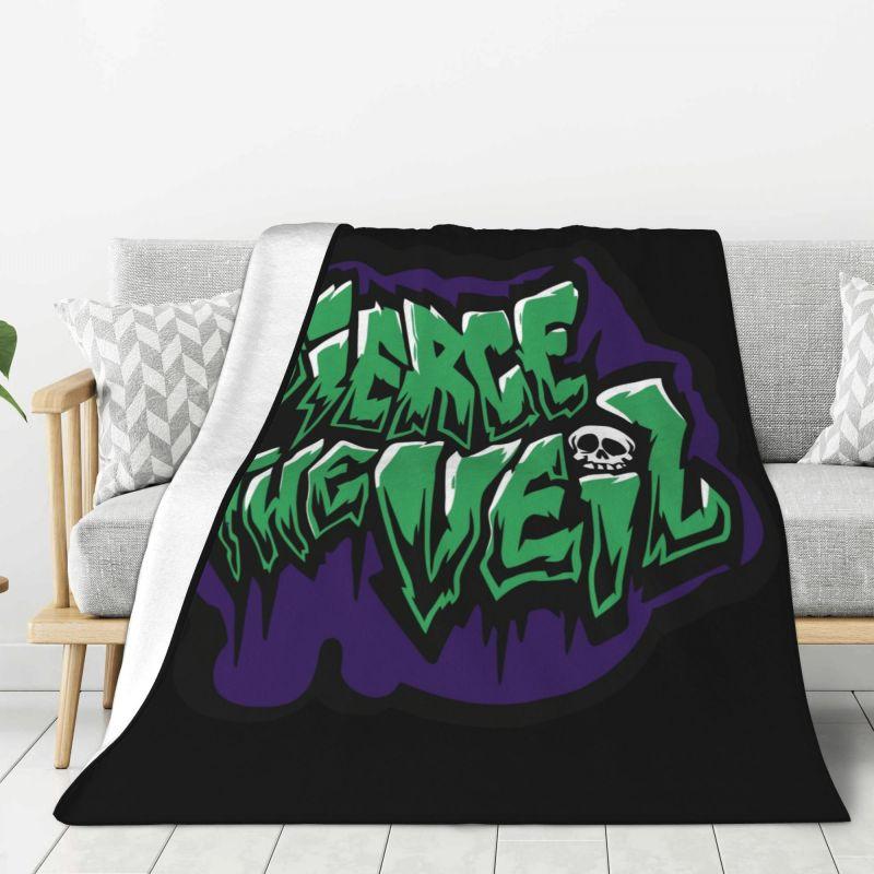 Custom Pierce Veil Romantic Memories Blankets Warm Flannel Throw Blanket for Home Sofa Office Travel